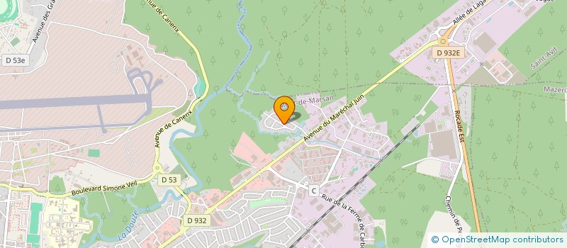 localisation de l'entreprise MADAME MYLENE POL  MONT-DE-MARSAN