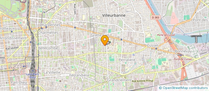 localisation de l'entreprise MADAME MYLENE PY à VILLEURBANNE