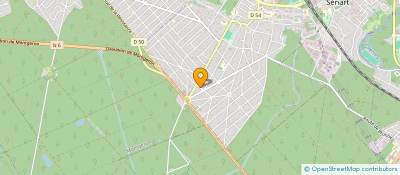 localisation de l'entreprise MADAME MYLENE REDONDY à BRUNOY