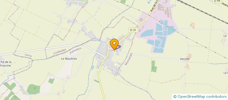 localisation de l'entreprise MADAME MYLENE REVERT  LORCY