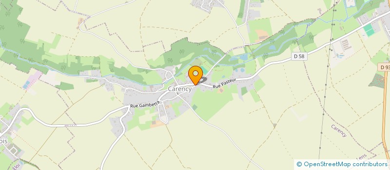 localisation de l'entreprise MADAME MYLENE RICHARD  CARENCY