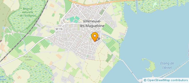 localisation de l'entreprise MADAME MYLENE RUIZ  VILLENEUVE-LES-MAGUELONE