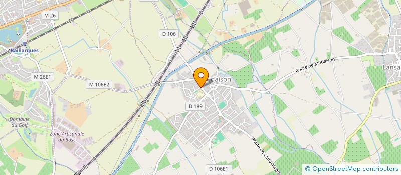 localisation de l'entreprise MADAME MYLENE SANTOS MARTINS  MUDAISON