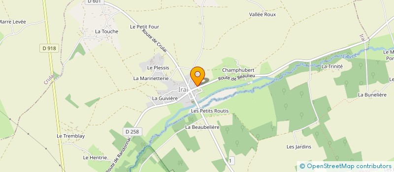 localisation de l'entreprise MADAME MYLENE SASSIER à IRAI