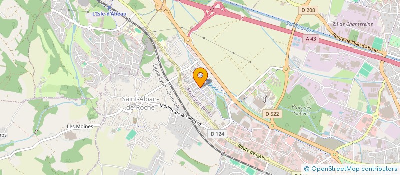 localisation de l'entreprise MADAME MYLENE SCANDOLIN à BOURGOIN-JALLIEU