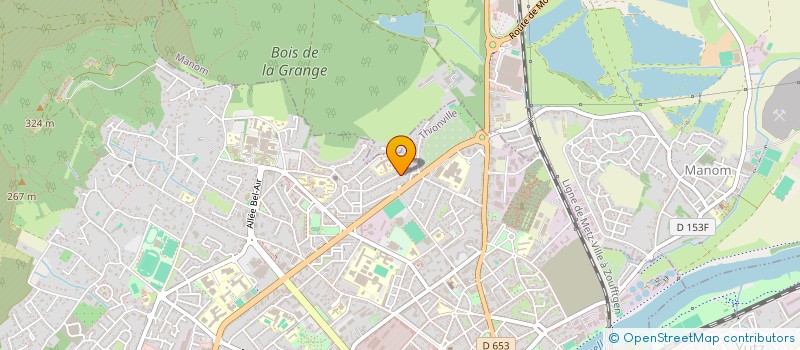 localisation de l'entreprise MADAME MYLENE SCHON  THIONVILLE