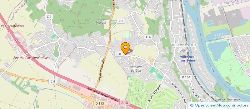 localisation de l'entreprise MADAME MYLENE SERVOLES à VILLENNES-SUR-SEINE