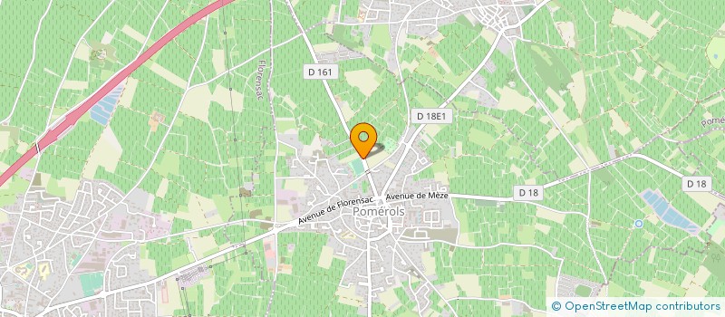 localisation de l'entreprise MADAME MYLENE SICARD à POMEROLS