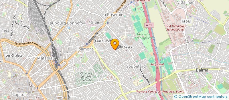 localisation de l'entreprise MADAME MYLENE SIMOES à TOULOUSE