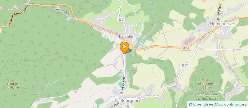 localisation de l'entreprise MADAME MYLENE SINICCO  LA SALLE