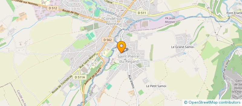 localisation de l'entreprise MADAME MYLENE SOUBIEN à SAINT-PIERRE-DU-REGARD