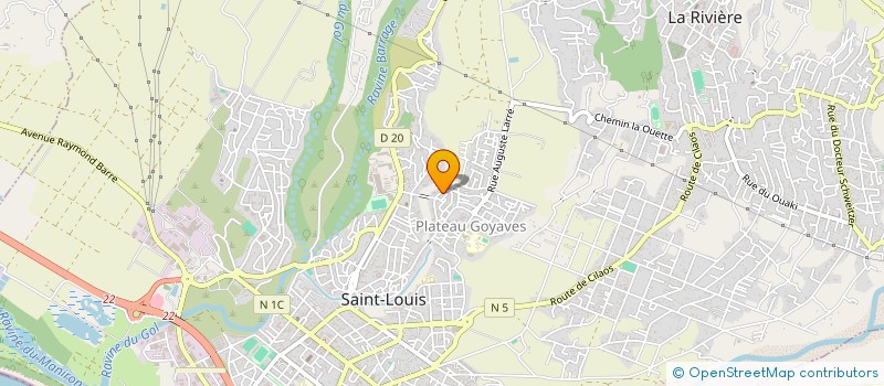 localisation de l'entreprise MADAME MYLENE SUROWICZ à SAINT-LOUIS