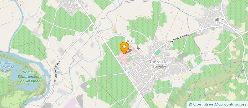 localisation de l'entreprise MADAME MYLENE THOMAS  MAUREILHAN