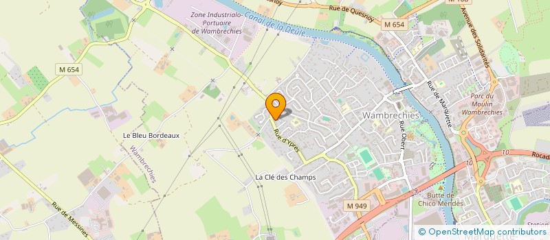 localisation de l'entreprise MADAME MYLENE VANHULLE à MARCQ-EN-BARŒUL