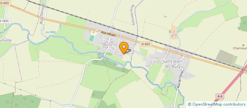 localisation de l'entreprise MADAME MYLENE VERDUN  BUZY-DARMONT