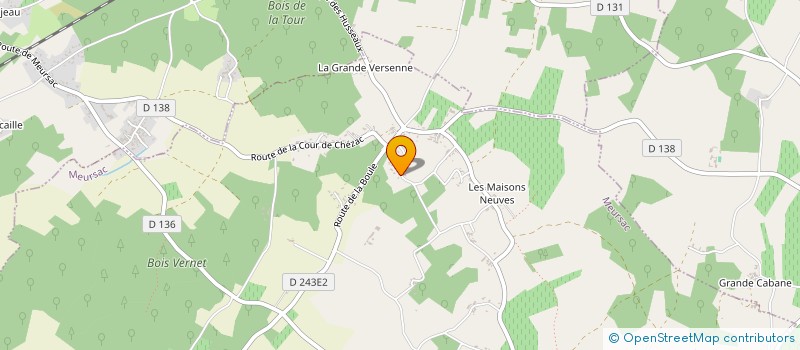 localisation de l'entreprise MADAME MYLENE VINCKIER  MEURSAC