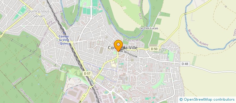 localisation de l'entreprise MADAME MYLENNA MELOIS à COMBS-LA-VILLE