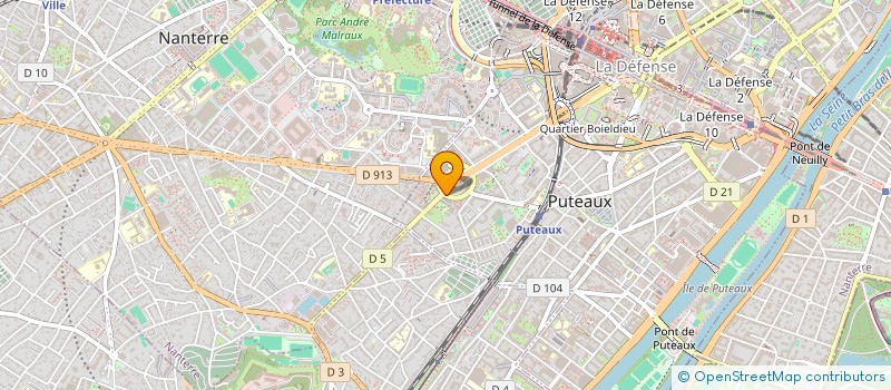 localisation de l'entreprise MADAME MYLINA BARBIER  PUTEAUX