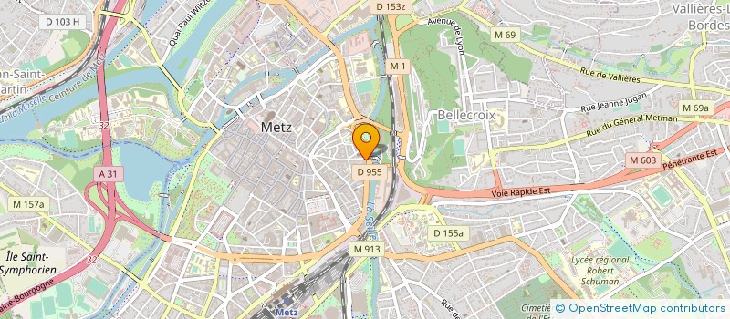 localisation de l'entreprise MADAME MYREILLE SIMA - KOUKOUH  METZ