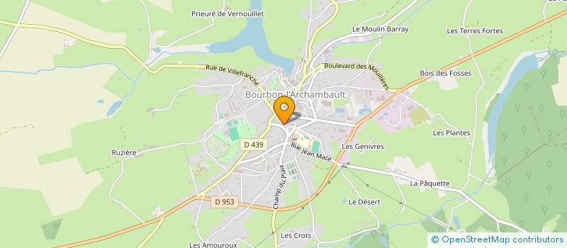 localisation de l'entreprise MADAME MYRIAM ABADIE  VALLON-EN-SULLY