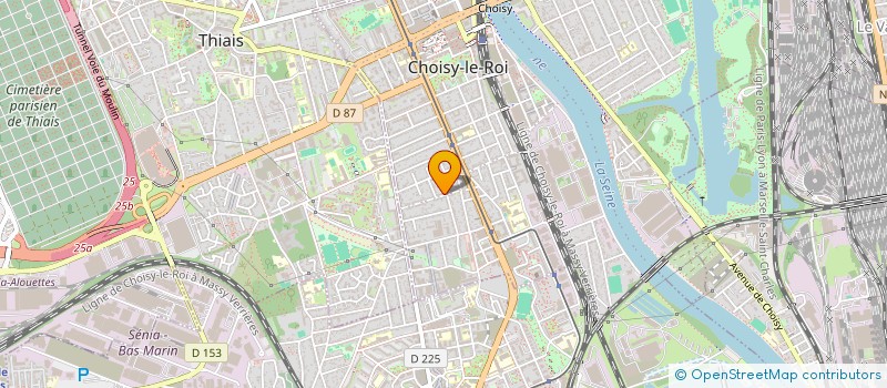 localisation de l'entreprise MADAME MYRIAM ADDI à CHOISY-LE-ROI