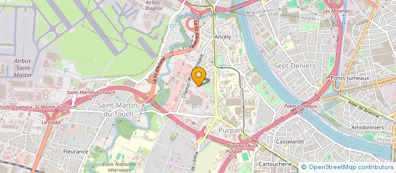 localisation de l'entreprise MADAME MYRIAM AFSAHI à TOULOUSE