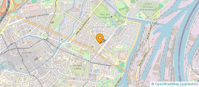 localisation de l'entreprise MADAME MYRIAM ALIMI  STRASBOURG