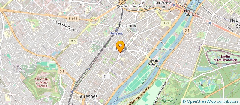 localisation de l'entreprise MADAME MYRIAM ALLACHE  SURESNES