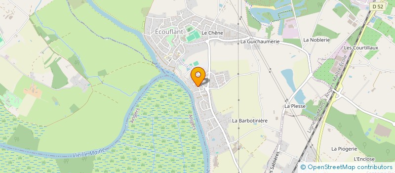 localisation de l'entreprise MADAME MYRIAM ALLAIN à ANGERS