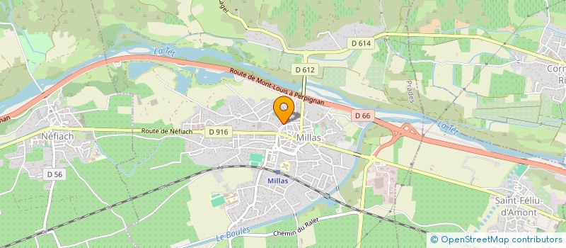 localisation de l'entreprise MADAME MYRIAM ALMENDROS  MILLAS