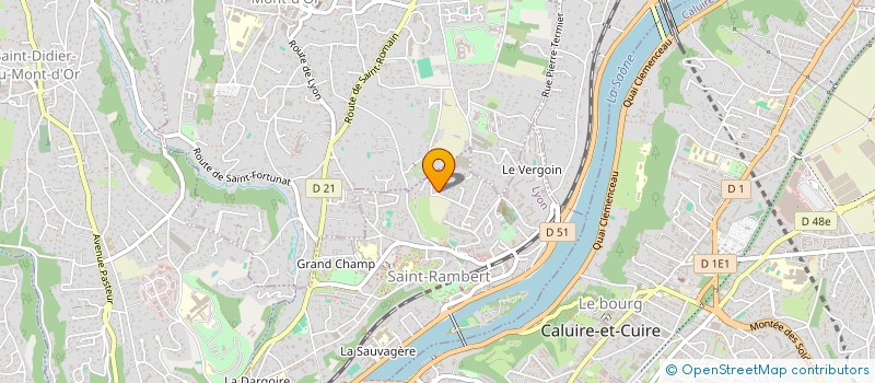 localisation de l'entreprise MADAME MYRIAM ALT  LYON