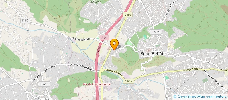 localisation de l'entreprise MADAME MYRIAM AMAR à BOUC-BEL-AIR