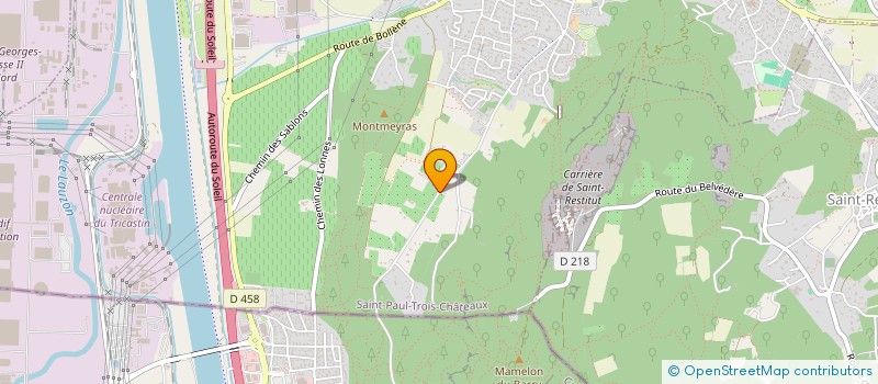 localisation de l'entreprise MADAME MYRIAM ANDRIOLLO  SAINT-PAUL-TROIS-CHATEAUX