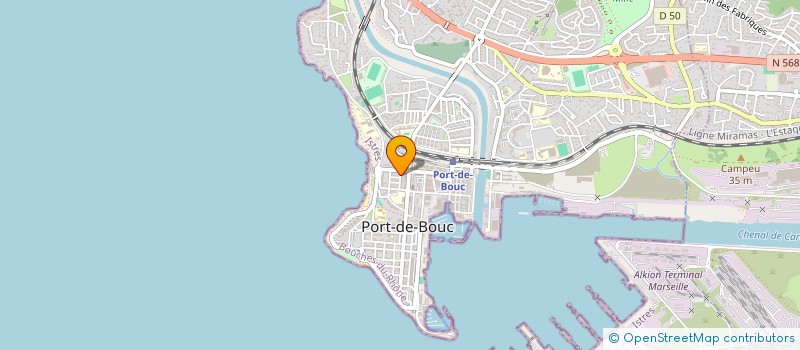 localisation de l'entreprise MADAME MYRIAM AOUDJERA à PORT-DE-BOUC