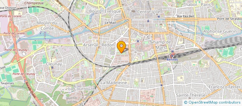 localisation de l'entreprise MADAME MYRIAM APPERE  RENNES