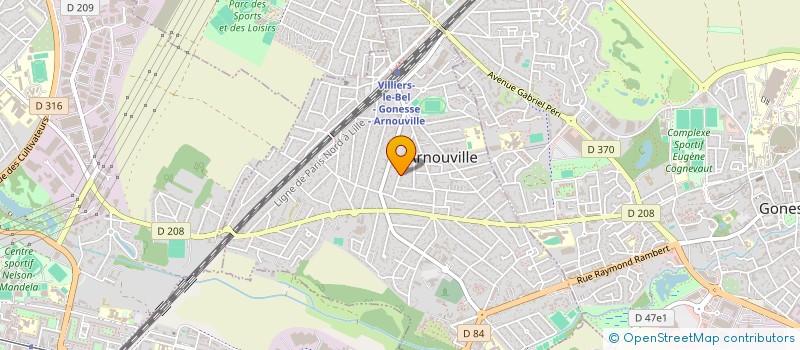 localisation de l'entreprise MADAME MYRIAM ARSALANE à ARNOUVILLE