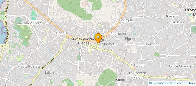 localisation de l'entreprise MADAME MYRIAM ASSI à SIX-FOURS-LES-PLAGES