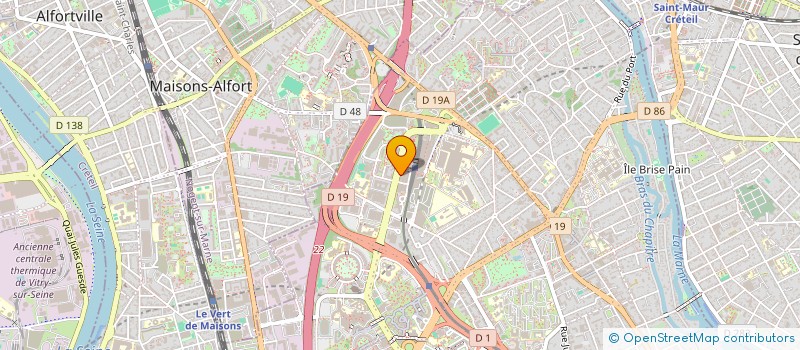 localisation de l'entreprise MADAME MYRIAM ATIA  CRETEIL