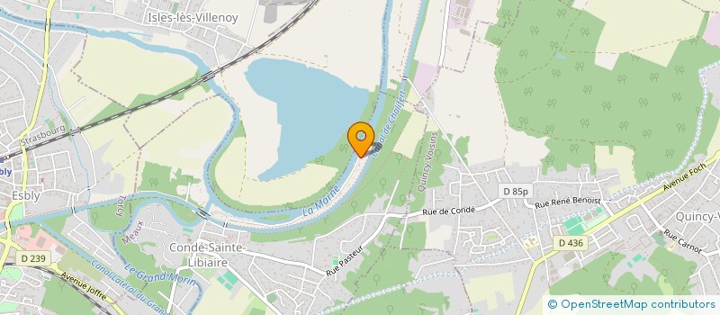 localisation de l'entreprise MADAME MYRIAM ATTAOUI  CONDE-SAINTE-LIBIAIRE