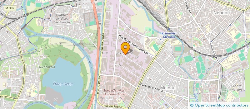 localisation de l'entreprise MADAME MYRIAM ATTAOUI à STRASBOURG