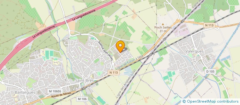 localisation de l'entreprise MADAME MYRIAM AUGUIER  SAINT-BRES