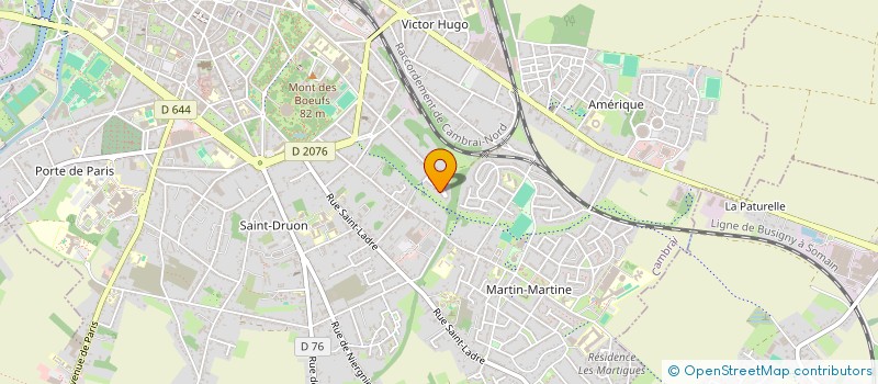 localisation de l'entreprise MADAME MYRIAM AZZNAG  CAMBRAI