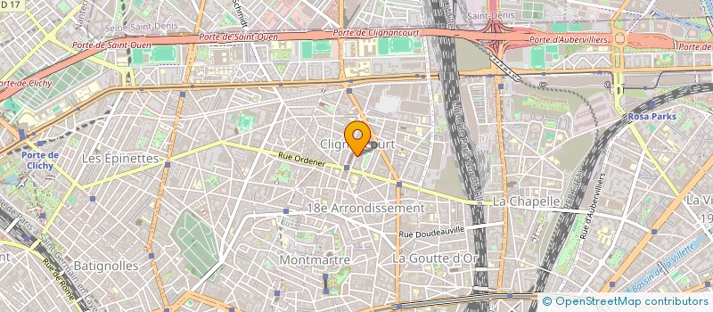 localisation de l'entreprise MADAME MYRIAM BA  PARIS