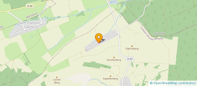 localisation de l'entreprise MADAME MYRIAM BACKENSTRASS  BIBICHE