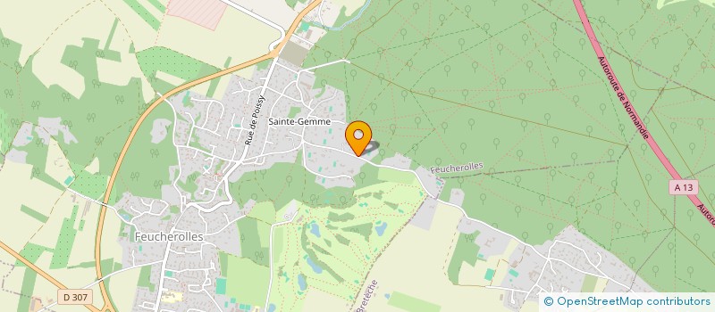 localisation de l'entreprise MADAME MYRIAM BAITIEH  FEUCHEROLLES