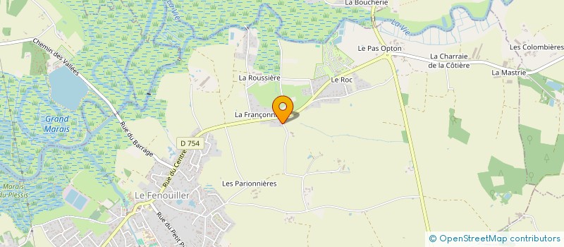 localisation de l'entreprise MADAME MYRIAM BARREAU à LE FENOUILLER