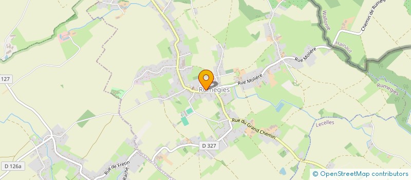 localisation de l'entreprise MADAME MYRIAM BAUDUIN  RUMEGIES