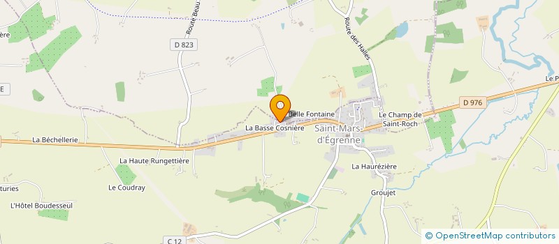 localisation de l'entreprise MADAME MYRIAM BAZIRE à SAINT MARS D'EGRENNE