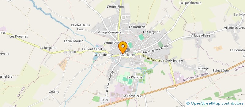 localisation de l'entreprise MADAME MYRIAM BEAUVRIE à MARIGNY-LE-LOZON