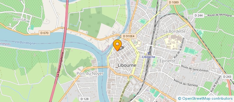 localisation de l'entreprise MADAME MYRIAM BELAICHI à LIBOURNE